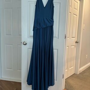Chic Navy Maxi Dress